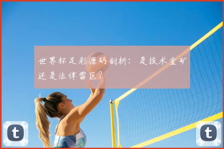 世界杯足彩源码剖析：是技术金矿还是法律雷区？