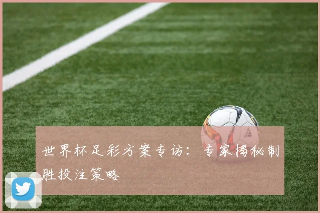 世界杯足彩方案专访：专家揭秘制胜投注策略